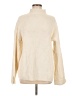 Ann Taylor LOFT Ivory Turtleneck Sweater Size M - photo 1