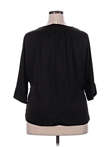 She + Sky 3/4 Sleeve Top (view 2)