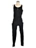Eberjey 100% Cotton Solid Black Jumpsuit Size S - photo 1
