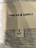 Thread & Supply Gray Vest Size S - photo 6