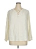 Old Navy Ivory 3/4 Sleeve Blouse Size XL - photo 1