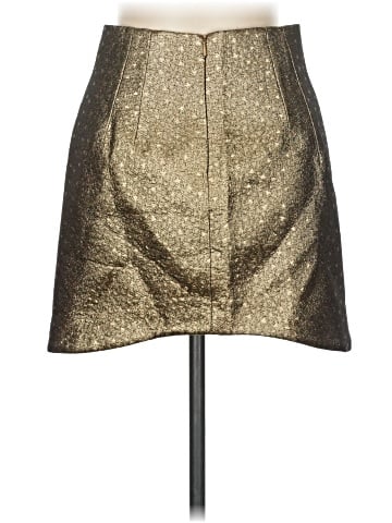 Zara Faux Leather Skirt (view 2)