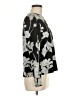 Club Monaco 100% Polyester Black 3/4 Sleeve Blouse Size M - photo 4