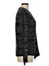 Aqua 100% Acrylic Metallic Black Pullover Sweater Size M - photo 4
