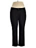 Style&Co Solid Black Casual Pants Size 18 - photo 1