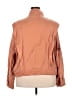Blank NYC 100% Lyocell Orange Jacket Size 3X - photo 2