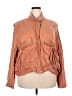 Blank NYC 100% Lyocell Orange Jacket Size 3X - photo 1