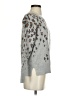 Gap Animal Print Gray Pullover Sweater Size S - photo 4