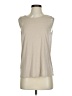 BCBGMAXAZRIA Tan Sleeveless T-Shirt Size S - photo 1