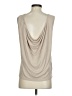 BCBGMAXAZRIA Tan Sleeveless T-Shirt Size S - photo 2