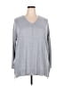 a.n.a. A New Approach 100% Acrylic Gray Pullover Sweater Size 2X - photo 1