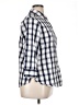 Foxcroft Checkered-gingham Blue 3/4 Sleeve Button-Down Shirt Size 14 - photo 4