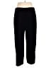 Requirements Solid Black Casual Pants Size XL - photo 2