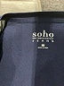 Soho 100% Cotton Blue 3/4 Sleeve Top Size XXL - photo 4