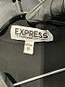Express 100% Polyester Black Casual Dress Size XS - photo 7