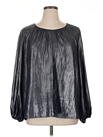ELOQUII Long Sleeve Blouse (view 1)