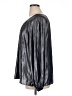ELOQUII 100% Polyester Metallic Silver Long Sleeve Blouse Size 16 - photo 5