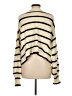 MIOU MUSE Stripes Ivory Pullover Sweater Size M - photo 2