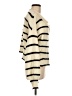 MIOU MUSE Stripes Ivory Pullover Sweater Size M - photo 4