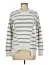 Simply Vera Vera Wang Stripes Gray Pullover Sweater Size M - photo 1