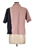 Assorted Brands Color Block Pink Short Sleeve Top Size L - photo 2