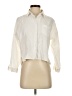 DV Ivory 3/4 Sleeve Button-Down Shirt Size S (estimated) - photo 1