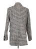 7 For All Mankind Plaid Gray Tan Coat Size S (estimated) - photo 2
