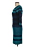 Max Studio Stripes Teal Casual Dress Size S - photo 5