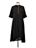 Assorted Brands 100% Polyester Black Casual Dress Size L - photo 1