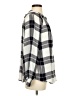 Time and Tru Plaid Gray Long Sleeve Blouse Size S - photo 4