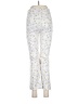 Zara Floral White Casual Pants Size M - photo 2