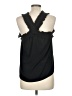 J.Crew 100% Polyester Black Sleeveless Blouse Size 8 - photo 2