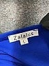 Zalalus Solid Blue Cocktail Dress Size L - photo 7