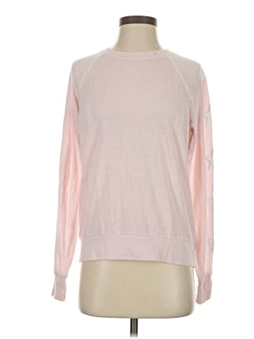 Aqua Long Sleeve Top (view 1)