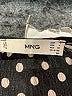 MNG Polka Dots Black Casual Dress Size 4 - photo 7