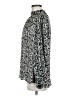 H&M 100% Polyester Paisley Silver Long Sleeve Blouse Size M - photo 5