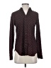 Assorted Brands 100% Polyester Polka Dots Burgundy Long Sleeve Blouse Size XS - photo 1