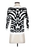 Express 100% Cotton Animal Print White Pullover Sweater Size XS - photo 2