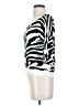 Express 100% Cotton Animal Print White Pullover Sweater Size XS - photo 5