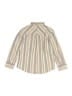 Fore!! Axel & Hudson 100% Cotton Stripes Tan Pink Long Sleeve Button-Down Shirt Size 5 - photo 2