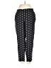 Ann Taylor LOFT 100% Viscose Polka Dots Black Casual Pants Size S - photo 1