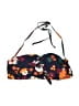 Brette Sandler Floral Blue Swimsuit Top Size M - photo 1