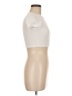 BEIGE BOTANY Ivory Short Sleeve Turtleneck Size M - photo 4