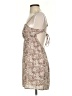 LA Hearts 100% Polyester Animal Print Brown Cocktail Dress Size S - photo 5