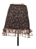 1.State 100% Polyester Floral Black Casual Skirt Size S - photo 2