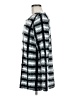 Hannah Checkered-gingham Silver Pullover Sweater Size M - photo 5