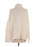 Eileen Fisher Solid Ivory Turtleneck Sweater Size XXS - photo 2