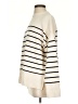 Zara Stripes Ivory Pullover Sweater Size S - photo 5