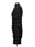 Socialite Stripes Black Casual Dress Size XS - photo 5