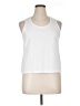 Athleta White Sleeveless T-Shirt Size XL - photo 1